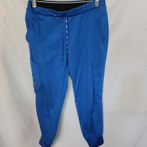 Grey's Anatomy Royal Blue Drawstring Scrub Joggers